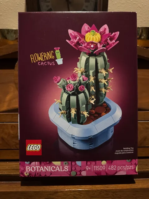 Lego 11509 - Botanicals Flowering Cactus - Brand New in Sealed Box