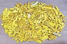 LEGO 2+ lb Yellow Bulk Lot Bricks Plates Slopes Technic Specialty Parts Genuine