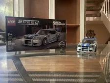 Lego Speed Champions: 2 Fast 2 Furious Skyline GT-R #76917 OPEN BOX COMPLETE SET