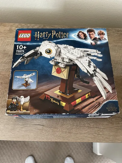 LEGO Harry Potter Hedwig 75979 Open Box Owl Building Set w/ Box & Instructions