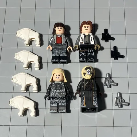 Lego Star Wars Minifigure Lot Han Solo Qi’ra Moloch Rebolt Corellian Hound F6 69