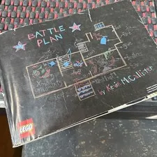 LEGO Battle Plan Illustrated Instruction Manual Booklet by Kevin McCallister