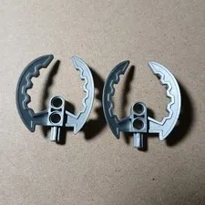 LEGO Part 44036 Bionicle Toa Nuva Climbing Claw Kodan Ball Half Pearl Light Gray