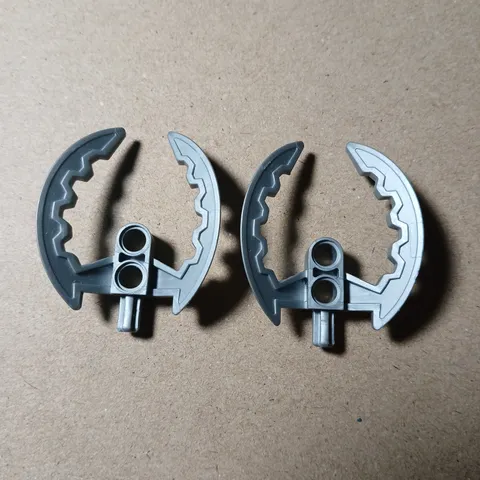LEGO Part 44036 Bionicle Toa Nuva Climbing Claw Kodan Ball Half Pearl Light Gray