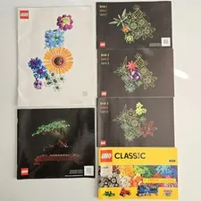 LEGO Instruction Manual Only 10313 Wildflower Botanicals Succulents Bonsai