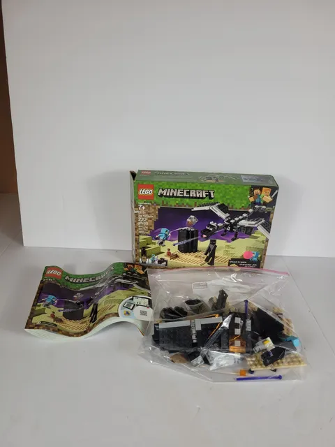 LEGO MINECRAFT: The End Battle #21151 Complete Ships Free 