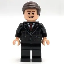 LEGO DC Maxwell Lord Minifigure, Minifig, Figure ID: sh0636