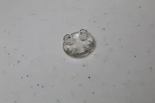 LEGO Clear 2x2 Transparent Round Plate Rounded Bottom #54196