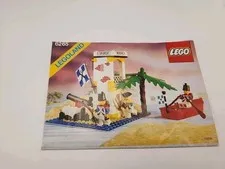 Lego Pirates 6265 Sabre Island Instruction Manual Only