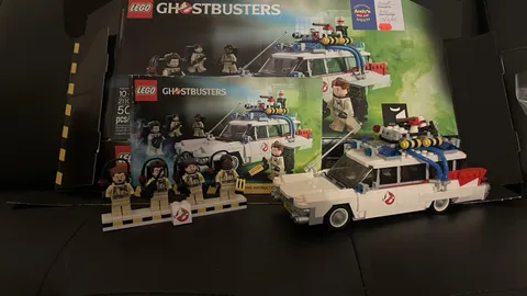 LEGO Ideas Ghostbusters Ecto-1 21108 508pc 10+ Complete Set Box Instr Minifigs