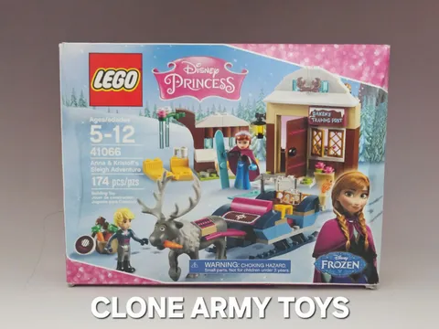 NEW Sealed Lego Disney Princess Anna & Kristoff's Sleigh Sven Reindeer Minifig