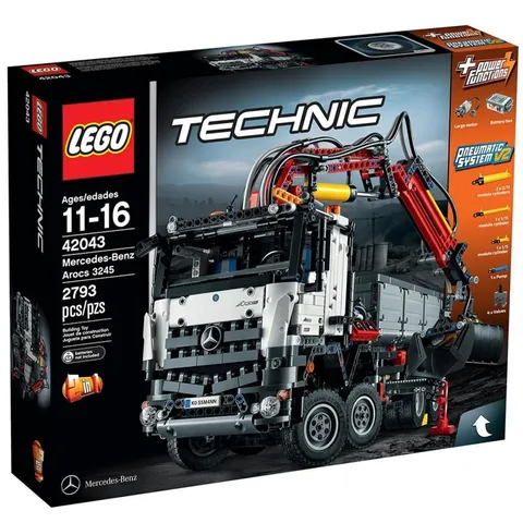 LEGO Technic 42043 Mercedes-Benz Arocs 3245 Heavy Duty Truck 2793pcs