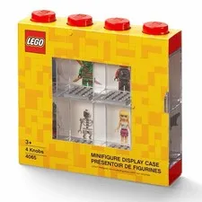 LEGO Storage Minifigure Display Case 8 Red