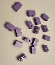 NEW LEGO 16X BRICK 1X2 #3004.