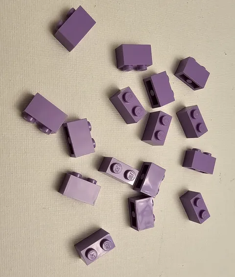 NEW LEGO 16X BRICK 1X2 #3004.