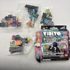 4x Lego Vidiyo 43101 Bandmates Series 1 Minifigure Blind Box New Sealed Lot Set