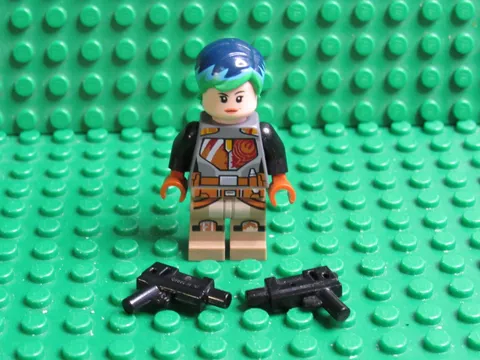 LEGO Star Wars Sabine Wren sw0742 Minifigure Rebels 75150 blasters guns SW55