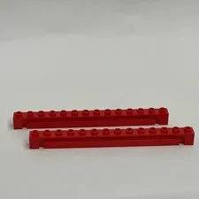 Lego 4217 Red Replacement Parts Pieces Lot of 2