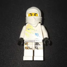 LEGO Ninjago DX Zane minifigure  2011 Slightly played with.