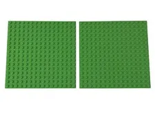 100% Authentic Lego Basic Plate 16x16 Building Blocks Qty 2 No 91405