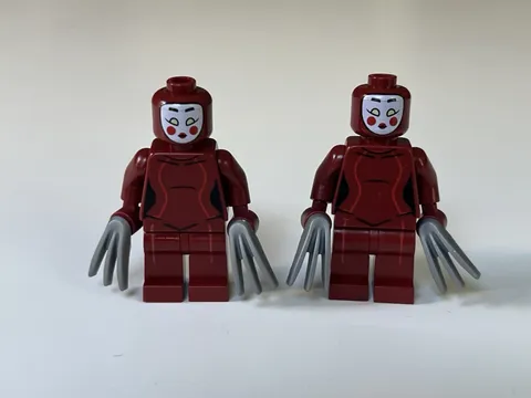 Lego Kabuki Twin Minifigure The Lego Batman Movie Set of Two