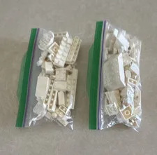 LEGO Bulk Lot White Bricks Plates Pieces Parts