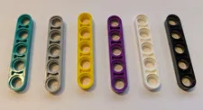 LEGO Part 32017 (2pcs) 1 x 5  Technic Thin Liftarm Pick Color