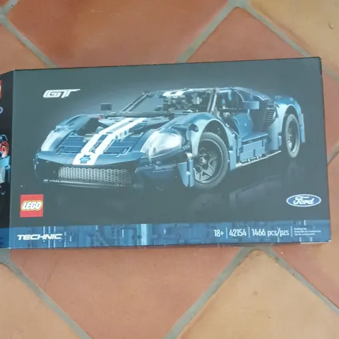 LEGO Technic 2022 Ford GT 42154  1466 pcs Collectible Supercar Modile BOX ONLY!!