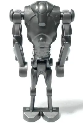 LEGO® Minifigure Star Wars sw1321 Super Battle Droid - Pearl Dark Gray, Narrow