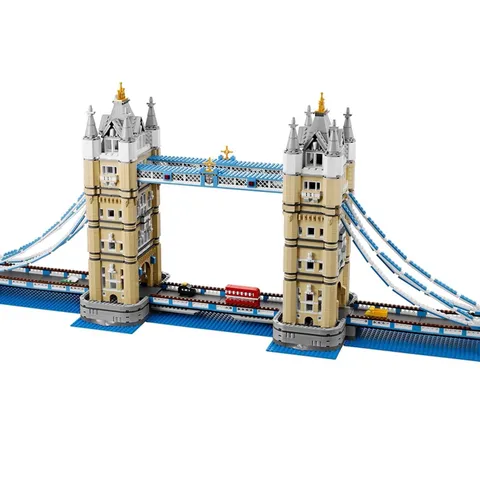 Lego Tower Bridge 10214 Used Complete Set W/ Instructions, No Box