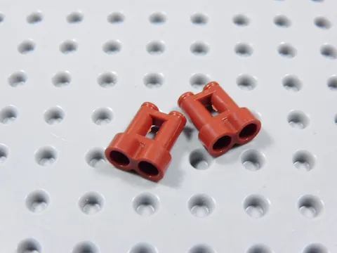 LEGO Lot of 2 Dark Red Binoculars Utensil Minifig BS