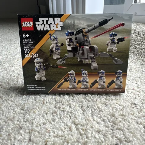 LEGO Star Wars 75345 501st Clone Troopers Battle Pack Sealed