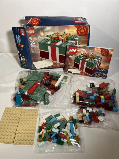 New DAMGED BOX Lego 40292 Christmas Gift Box Limited Edition Exclusive (01)