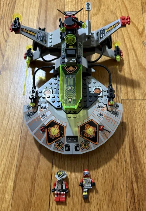 Vintage LEGO Space 6915 : Warp Wing Fighter Not Complete