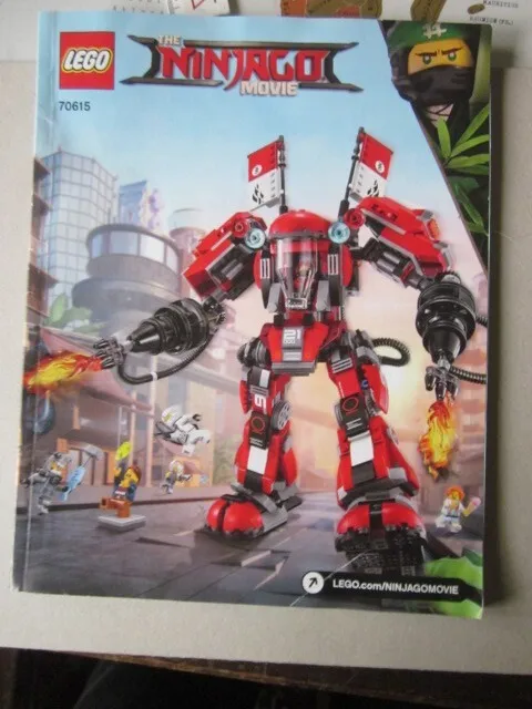 Lego Ninjago Building Instructions Instruction 70615 Movie