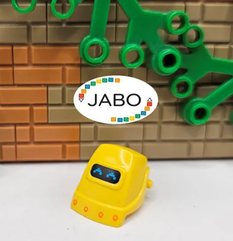 (S12 / 5 / 7) LEGO 13792pb05 Headgear Helmet Welding with Eyes Yellow