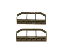 2 Lego® TRAIN Railway 9V RC Balustrade Handrail 6x1 BEIGE SAND