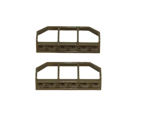 2 Lego® TRAIN Railway 9V RC Balustrade Handrail 6x1 BEIGE SAND