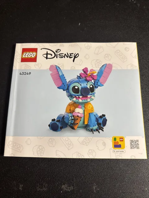 LEGO Disney Stitch #43249 Instruction Manual Only