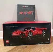 LEGO Technics - Ferrari Daytona SP3 (42143) + Collector’s Book Both NEW Sealed