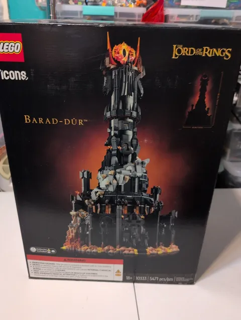 LEGO Icons: The Lord of The Rings: Barad-D R (10333) New Not Sealed