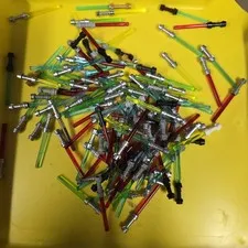 Lot Of 120 Lego STAR WARS LIGHTSABER huge collection