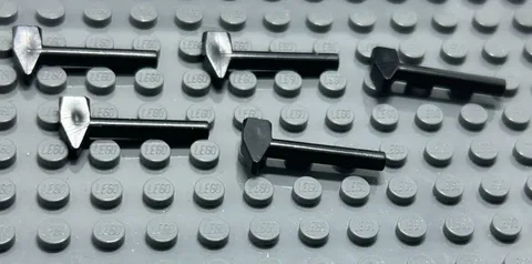 Lego 4522 Minifigure black utensil tool mallet hammer lot qty 5