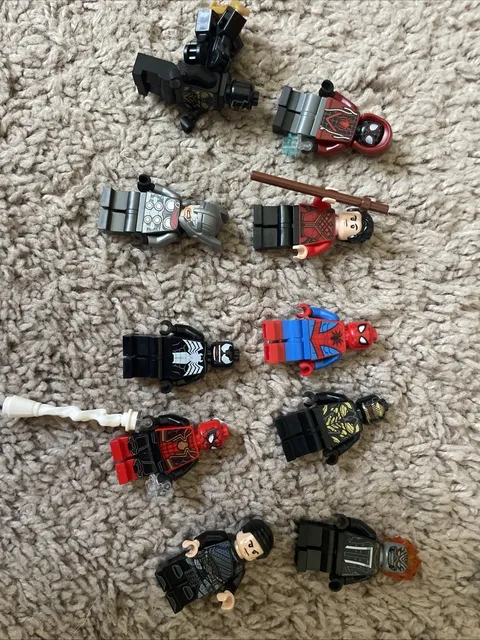 Lego Marvel Lot 2 10 Minifigures
