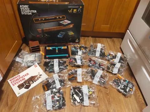 LEGO Icons 10306: Atari 2600 (Opened, Contains 16/17 Bags) MISSING ADVENTURE