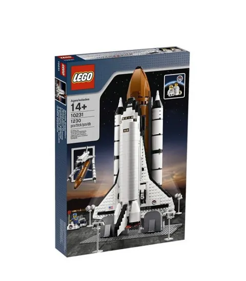 LEGO 10231 Space Shuttle Expedition 1230pc New Sealed Expedited Shipping