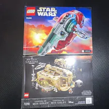 LEGO Star Wars 75290 and 75060 plus random ones manuals only