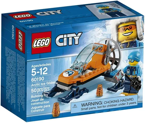 Lego City Town Arctic Expedition 60190 ARCTIC ICE GLIDER Skis Snow New Sealed