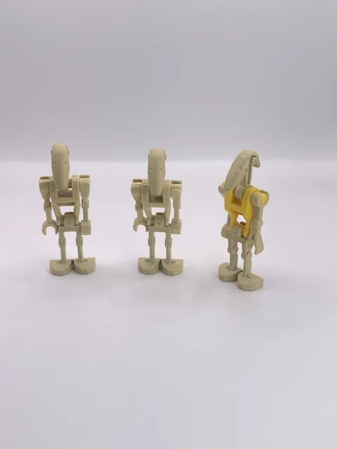 Lego Star Wars Battle Droid Lot Commander Minifigures sw0184 sw0001c