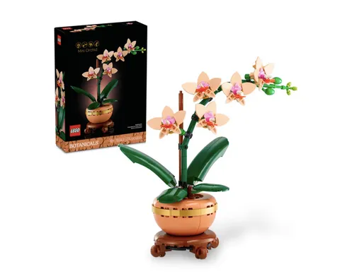 LEGO Botanicals Mini Orchid Building Set 10343 Fake Plant Decor Ages 18+